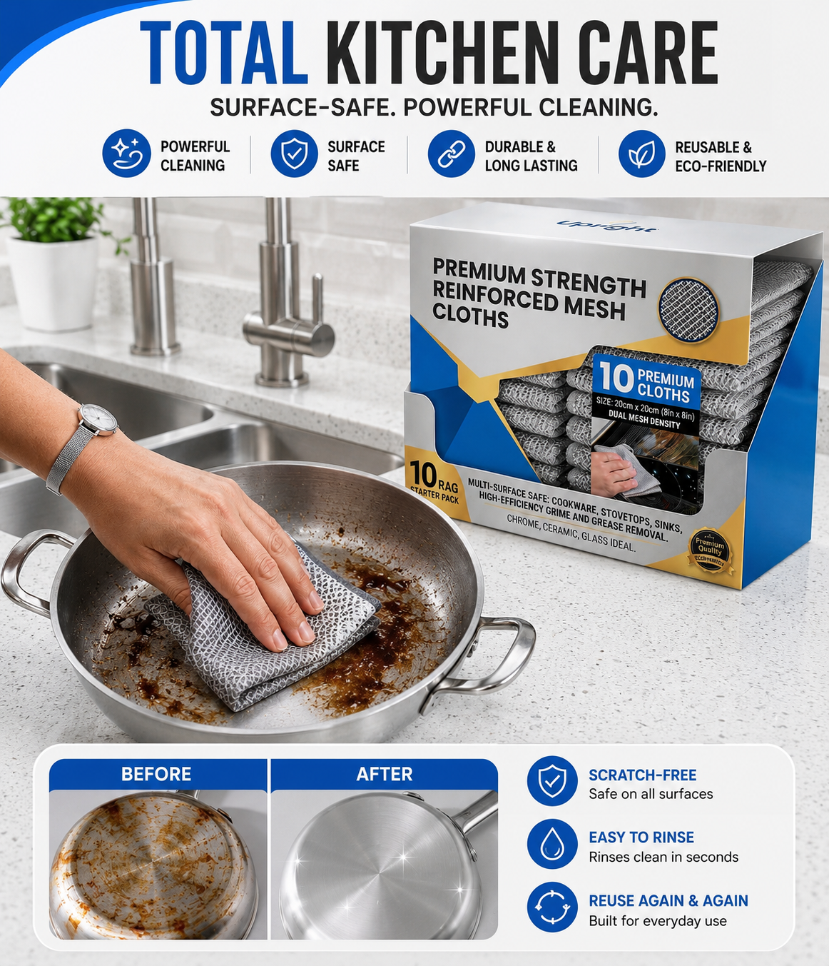 Multipurpose Wire Dishwashing Cleaning Rag | ⏰ Limited Period Offer ⏰