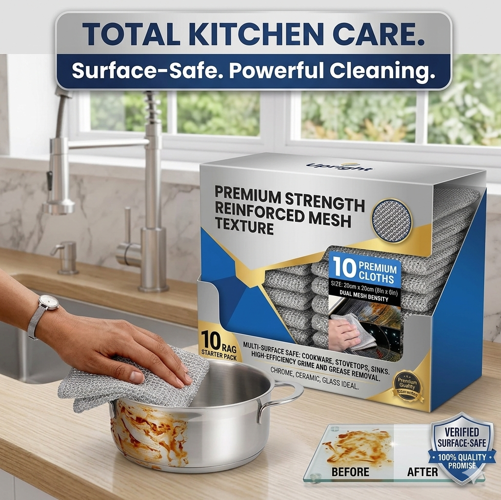 Multipurpose Wire Dishwashing Cleaning Rag | ⏰ Limited Period Offer ⏰